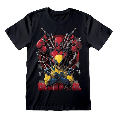 Deadpool - Deadpool & Wolverine: Weapons T-Shirt
(M)