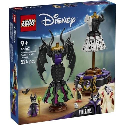 LEGO Disney - Maleficent's & Cruella De Vil's
Dresses (43262)