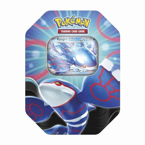 Pokemon azure legends tins: kyogre ex tin