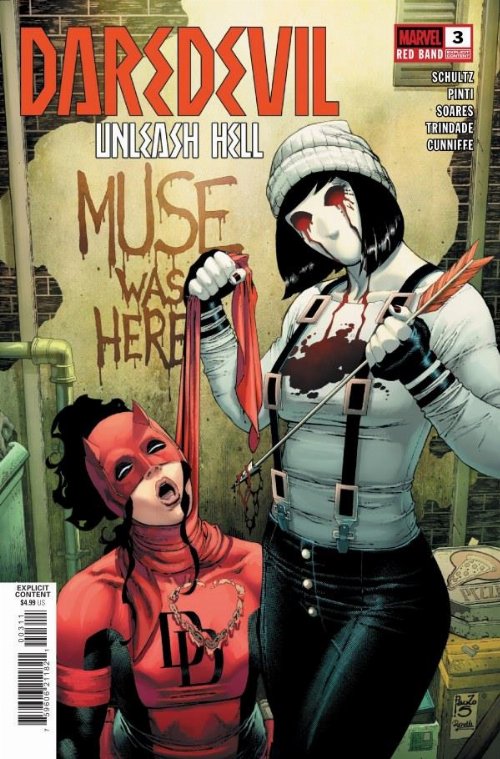 Τεύχος Κόμικ Daredevil: Unleash Hell – Red Band #3 (Of
5)