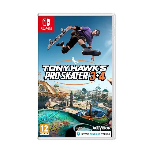 Nintendo Switch Game - Tony Hawk's Pro Skater 3 +
4