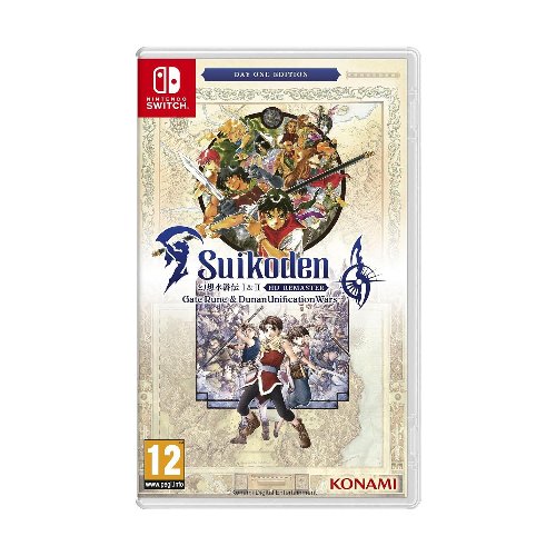 Nintendo Switch Game - Suikoden I&II HD Remaster
Gate Rune and Dunan Unification Wars - Day One
Edition