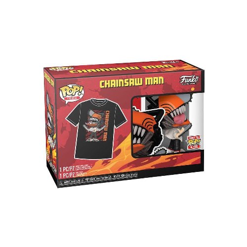 Funko POP! & Tee Box: Chainsaw Man -
Chainsaw Man Leaping (L)