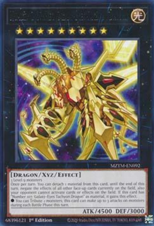 Number C107: Neo Galaxy-Eyes Tachyon
Dragon