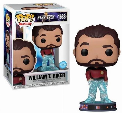 Φιγούρα Funko POP! Plus: Star Trek Transporter - Riker
(Glitter) #1688