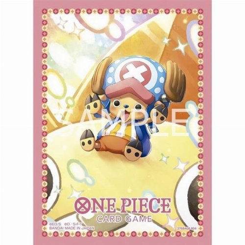 Bandai Card Sleeves 70ct - One Piece Card Game:
Chopper