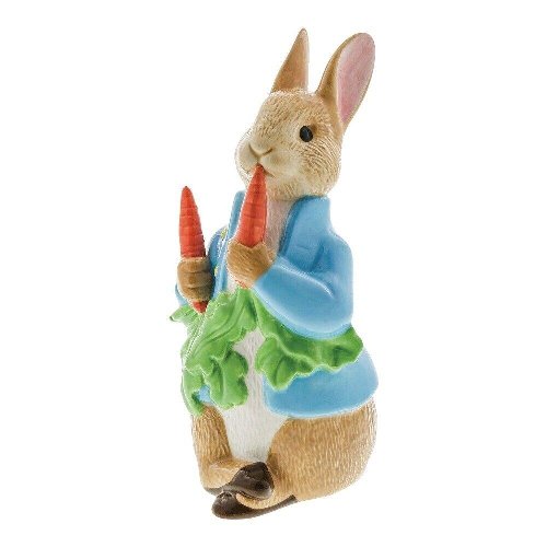 Peter Rabbit: Enesco - Peter Rabbit with
Radishes Limited Edition Porcelain Statue Figure
(15cm)
