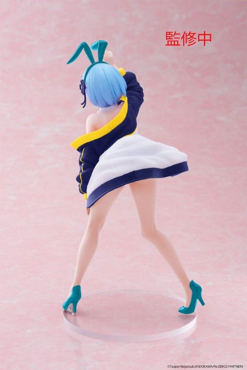 Re: Zero Starting Life in Another World - Rem
(Jacket Bunny Ver.) Renewal Statue Figure
(18cm)