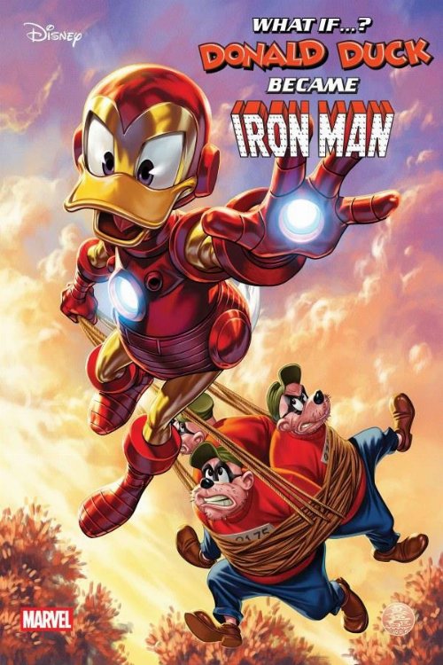 Τεύχος Κόμικ What If...? Donald Duck Became Iron Man
#1 Brooks Variant Cover