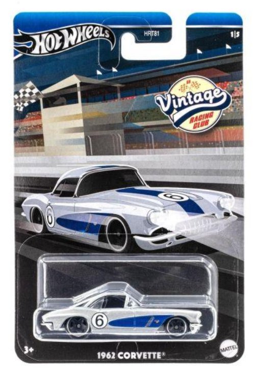 Hot Wheels - Vintage Racing Club - 1962 Corvette
(HRV06)