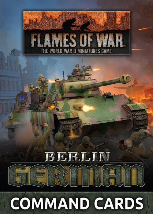 Flames of War - Berlin: German Command
Cards