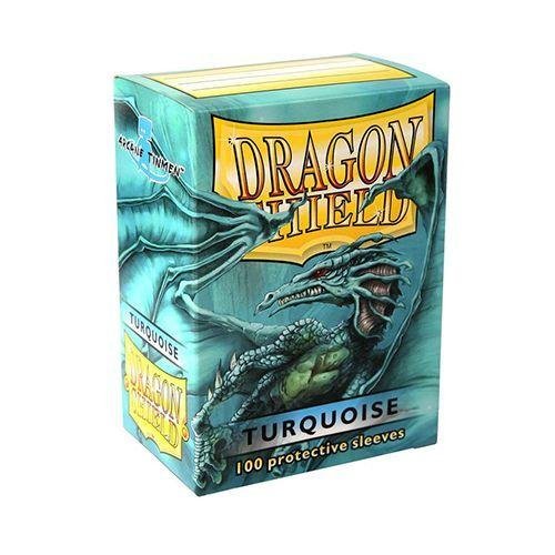 Dragon Shield Sleeves Standard Size - Turquoise (100
Sleeves)