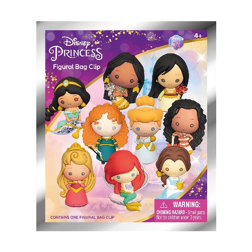 Disney: Ultimate Princess - Series 1 Foam Bag
Clip Keychain (Random Packaged Blind Pack)
