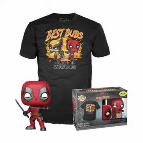 Funko POP! & Tee Box: Marvel: Deadpool &
Wolverine - Best Bubs (L)