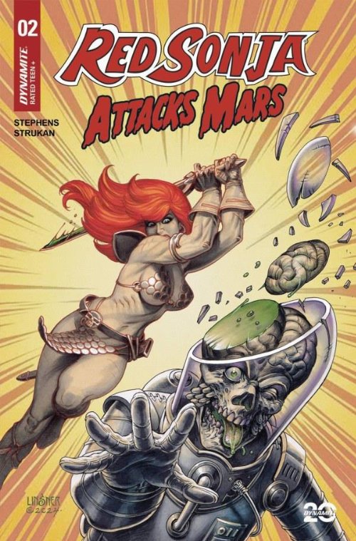 Τεύχος Κόμικ Red Sonja Attacks Mars #2