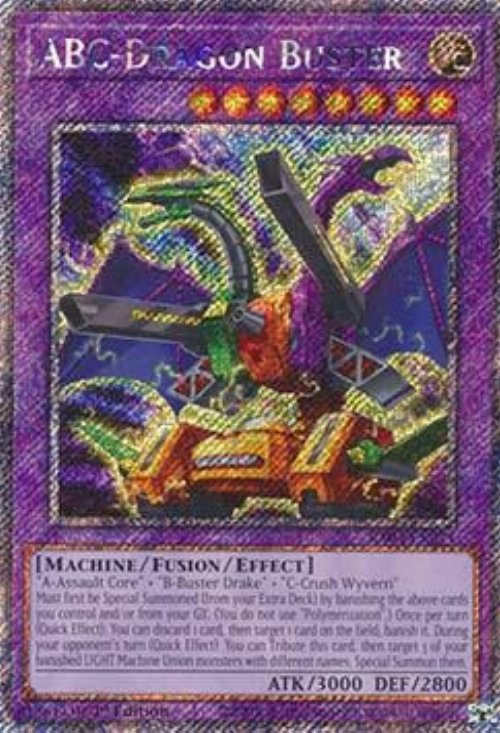 ABC-Dragon Buster (V.1 - Platinum Secret
Rare)