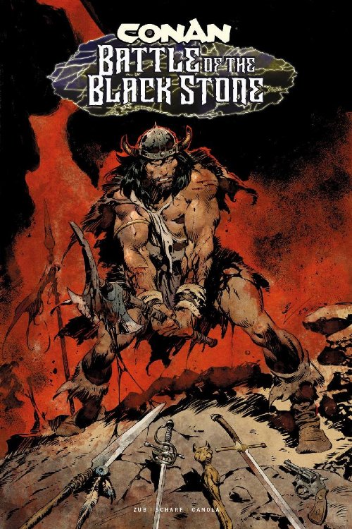 Εικονογραφημένος Τόμος Conan The Barbarian: Battle Of
The Black Stone Direct Market Edition