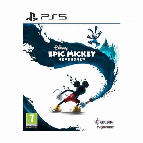 Playstation 5 Game - Disney Epic Mickey:
Rebrushed
