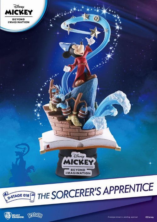 Disney: Diorama - Mickey Beyond Imagination: The
Sorcerer's Apprentice D-Stage Φιγούρα Αγαλματίδιο
(15cm)