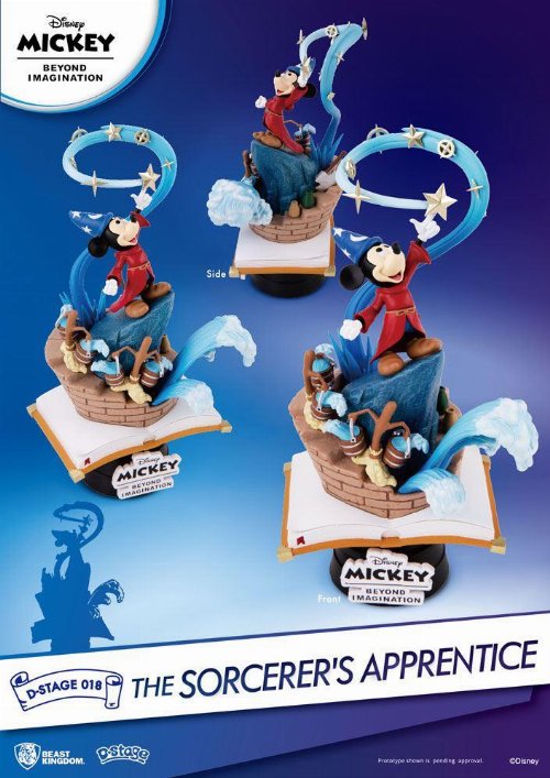 Disney: Diorama - Mickey Beyond Imagination: The
Sorcerer's Apprentice D-Stage Φιγούρα Αγαλματίδιο
(15cm)