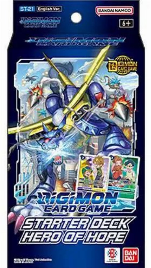 Digimon Card Game - ST-21 Starter Deck: Hero Of
Hope