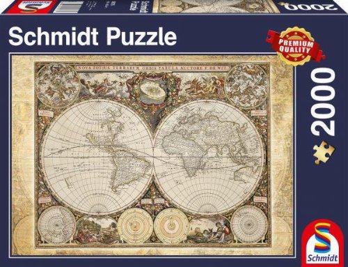 Puzzle 2000 pieces - Historical
Map