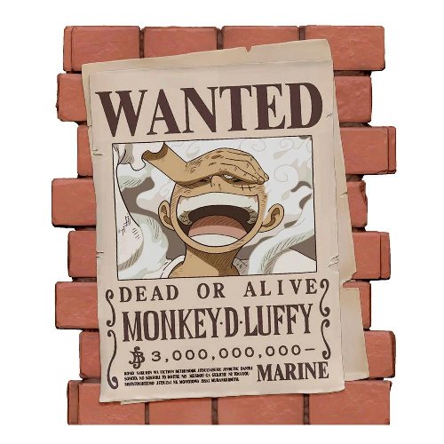 One Piece - Most Wanted Luffy Κουμπαράς