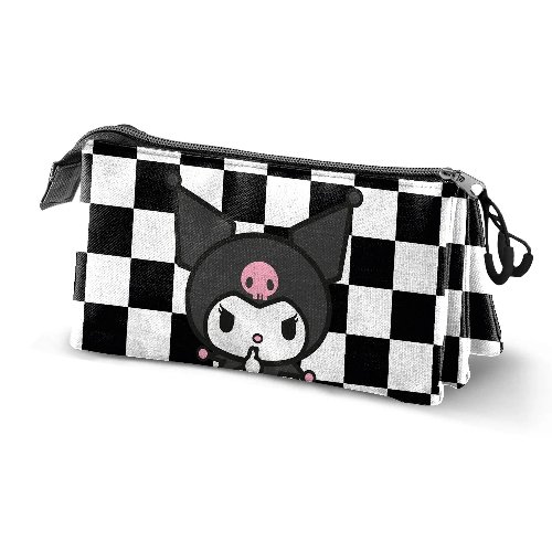 Sanrio: Kuromi - Whisper Triple Pencil
Case