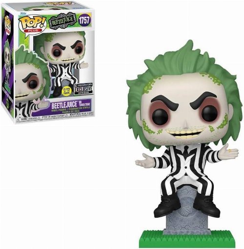 Φιγούρα Funko POP! Plus: Beetlejuice - Beetlejuice on
Tombstone (GITD) #1757 (Exclusive)
