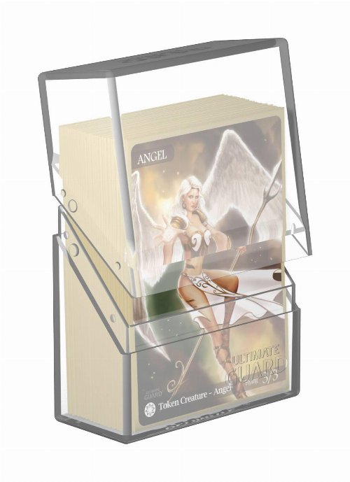 Ultimate Guard Boulder 40+ Deck Box -
Clear