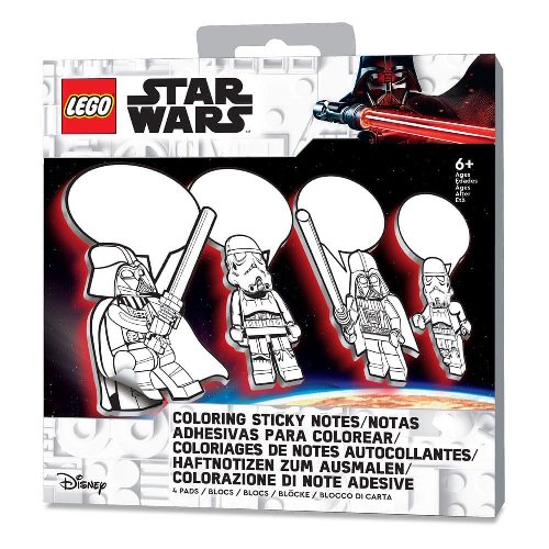 LEGO - Star Wars Sticky Notes Set with Pen Darth
Vader