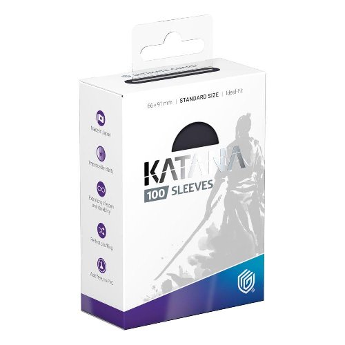 Ultimate Guard Katana Card Sleeves Standard Size
100ct - Obsidian Shard