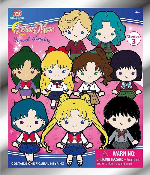 Sailor Moon - Series 3 3D Bag Clip Φιγούρα (Τυχαίο
Περιεχόμενο)