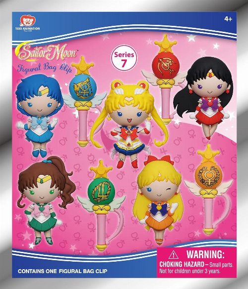 Sailor Moon - Series 7 3D Bag Clip Φιγούρα (Τυχαίο
Περιεχόμενο)