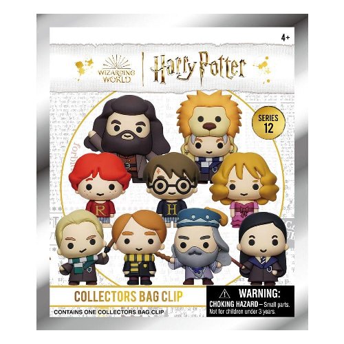 Harry Potter - Series 12 3D Bag Clip Minifigures
(Random Packaged Blind Pack)