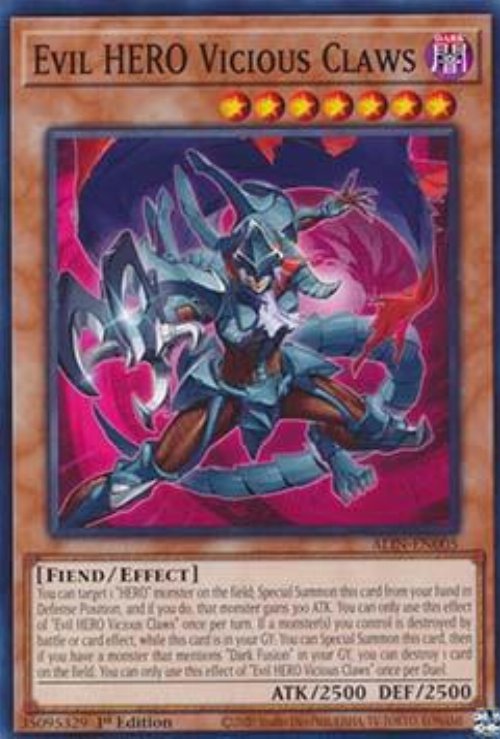 Evil HERO Vicious Claws