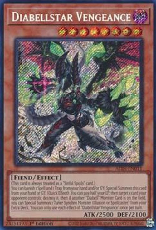 Diabellstar Vengeance (V.1 - Secret
Rare)