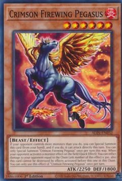 Crimson Firewing Pegasus