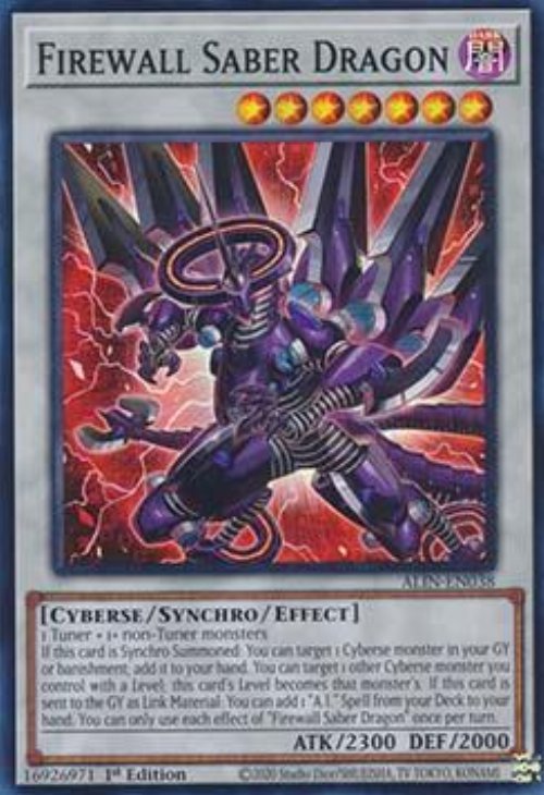 Firewall Saber Dragon