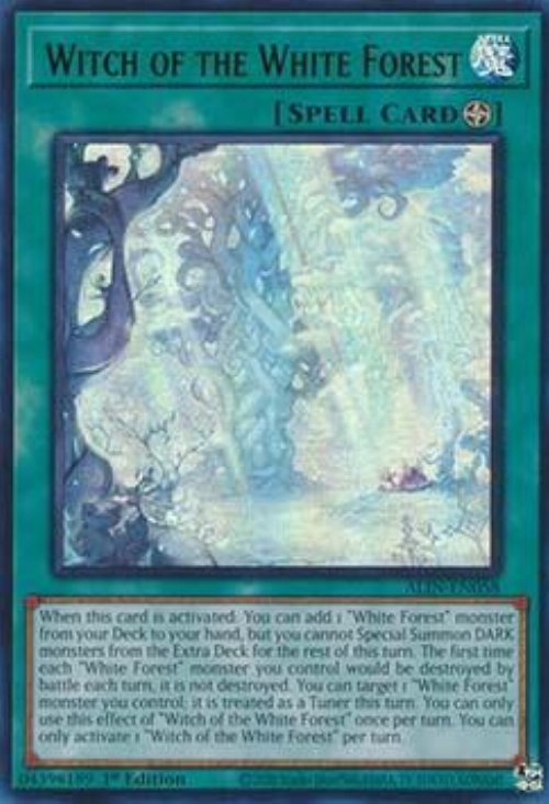 Witch of the White Forest (V.1 - Ultra
Rare)