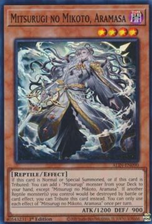 Mitsurugi no Mikoto, Aramasa
