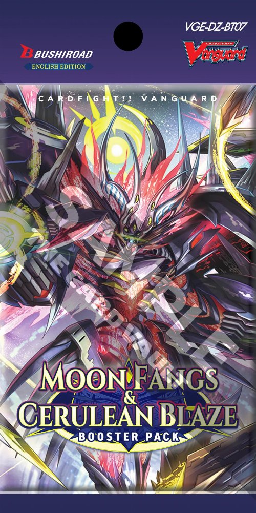 Cardfight!! Vanguard Booster - Divinez DZ-BT07: Moon
Fangs & Cerulean Blaze