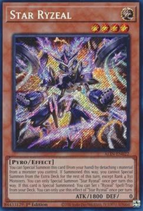Star Ryzeal (V.1 - Secret
Rare)