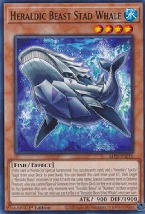 Heraldic Beast Stad Whale