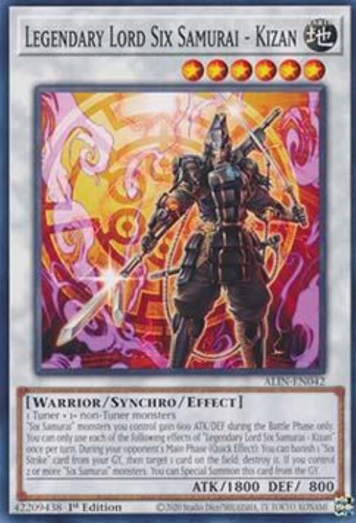 Legendary Lord Six Samurai -
Kizan