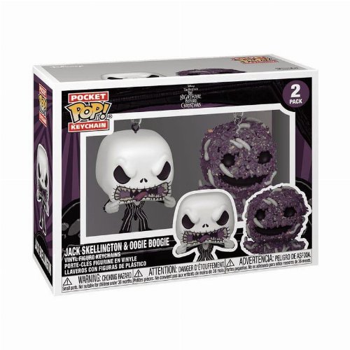 Funko Pocket POP! Nightmare Before Christmas - Jack
& Oogie 2-Pack Φιγούρες