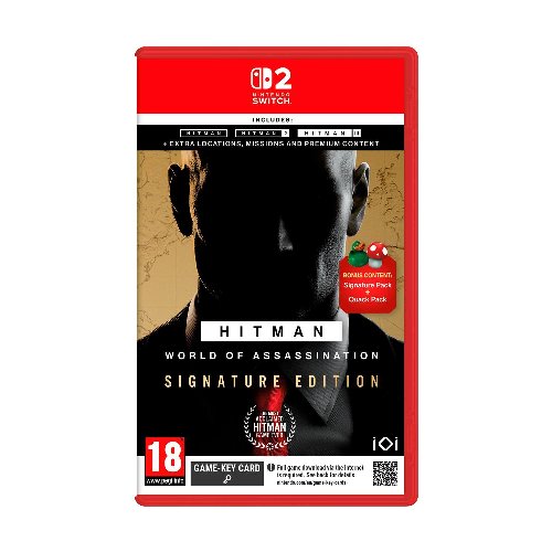 Nintendo Switch Game 2 - Hitman: World of
Assassination - Signature Edition (Game Key Card)