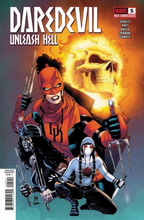 Τεύχος Κόμικ Daredevil: Unleash Hell – Red Band #5 (Of
5)
