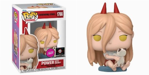 Φιγούρα Funko POP! Bundle of 2: Chainsaw Man - Power
with Meowy #1766 (Exclusive) & Chase (Flocked)