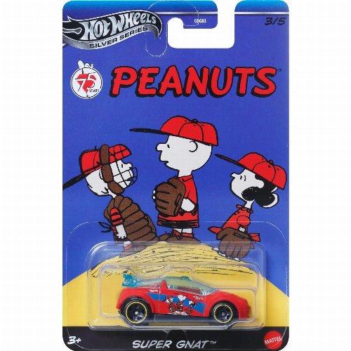 Hot Wheels: Silver Series - Peanuts Super Gnat Vehicle
(JCB83)